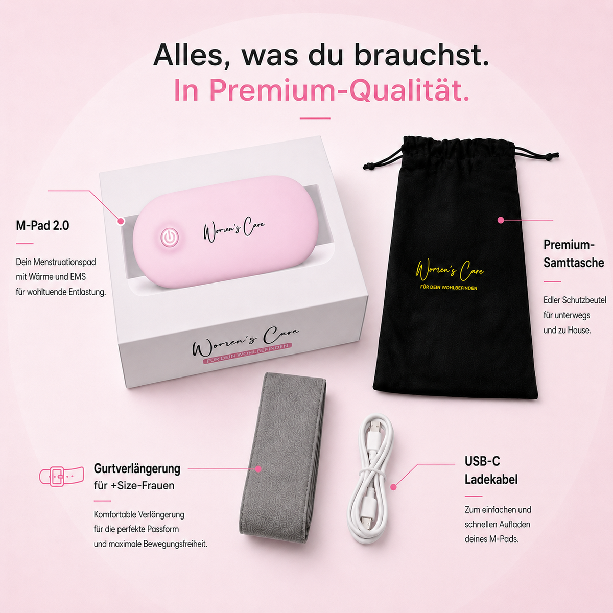 M-Pad 2.0 - MenstruationsPad für entspannte Tage